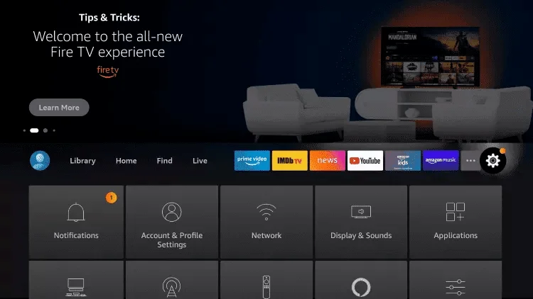 Android Install Screen